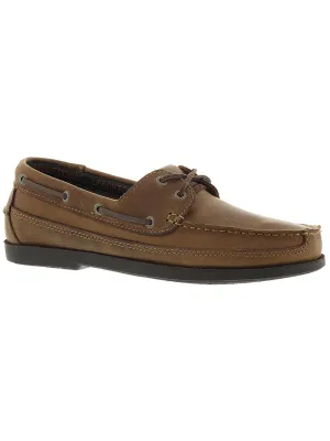 2 Eyelet Mens Nubuck Slip On Loafers