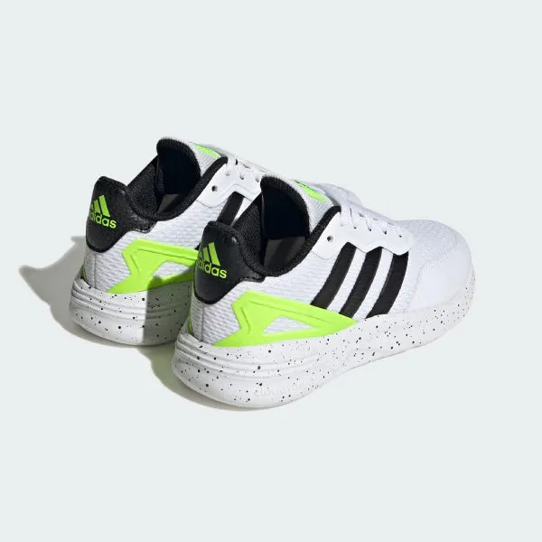 ADIDAS NEBZED LIFESTYLE LACE RUNNING SHOES - WHITE