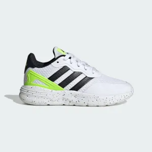 ADIDAS NEBZED LIFESTYLE LACE RUNNING SHOES - WHITE
