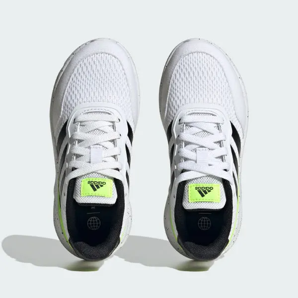 ADIDAS NEBZED LIFESTYLE LACE RUNNING SHOES - WHITE