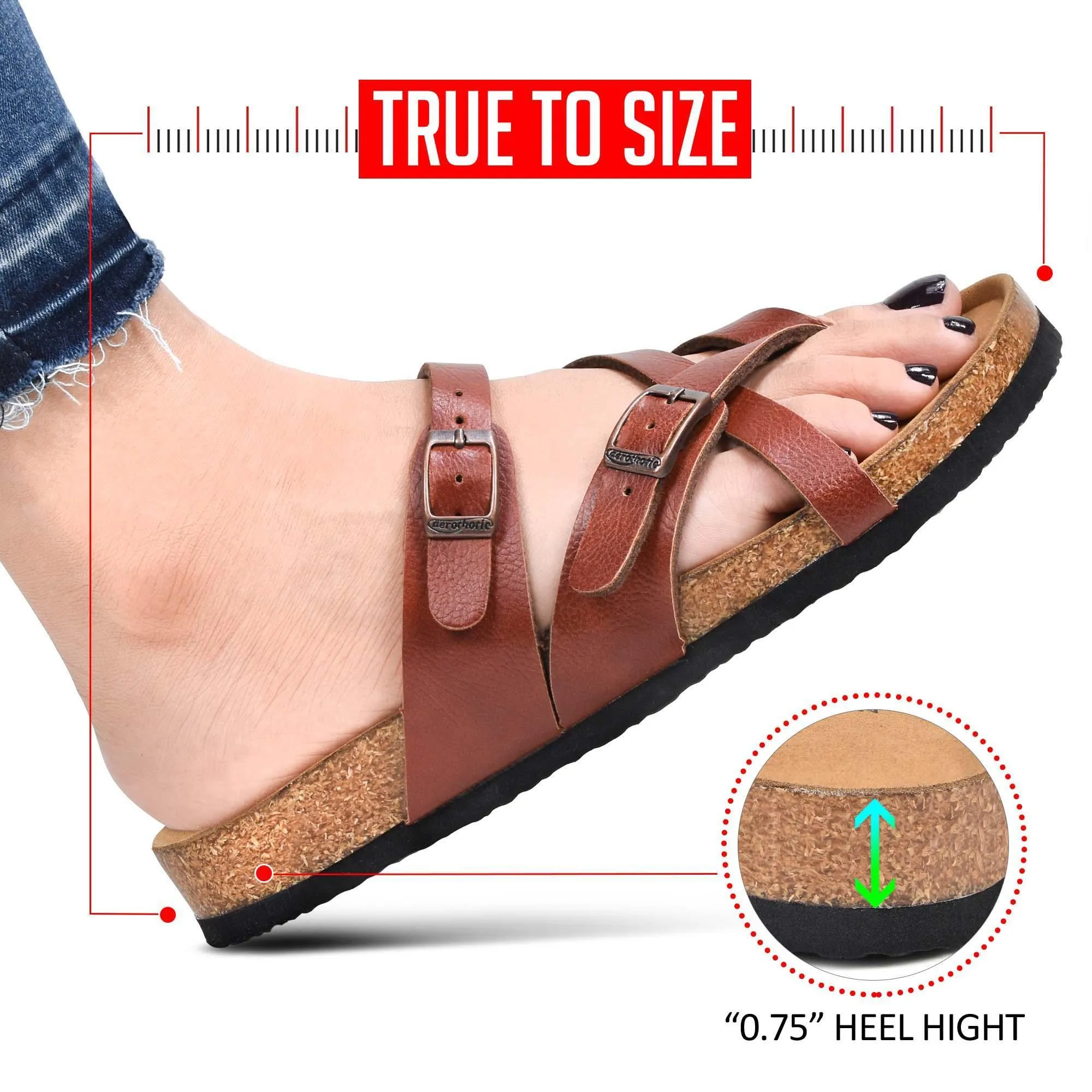 Aerothotic Celestis Strappy Sandals