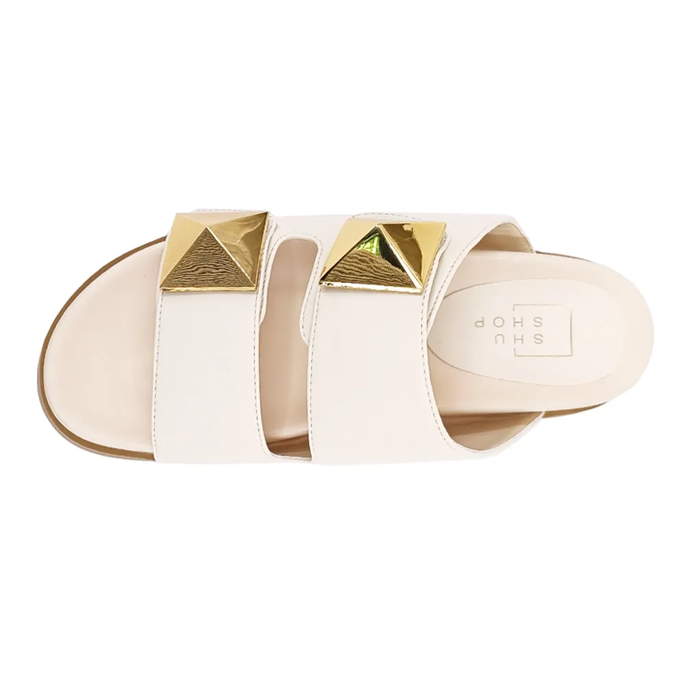 Bernarda Studded Slide Sandals