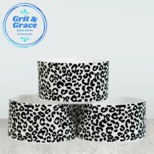 Black & White Leopard Boot