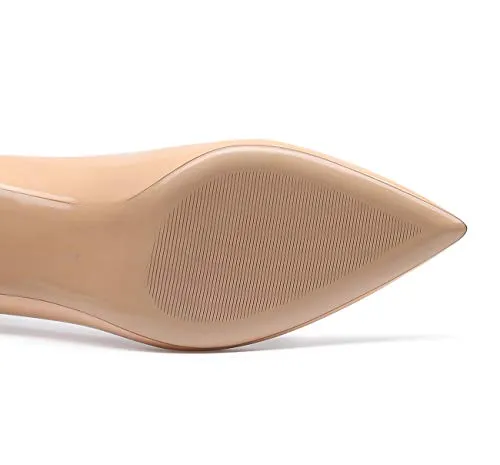 Castamere High Heels Womens Pointed Toe Slip-on Pumps 8.5CM Heels Patent