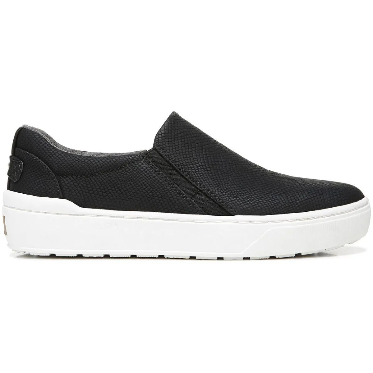 Dr. Scholl's Shoes Womens Do It Right Faux Suede Lifestyle Slip-On Sneakers