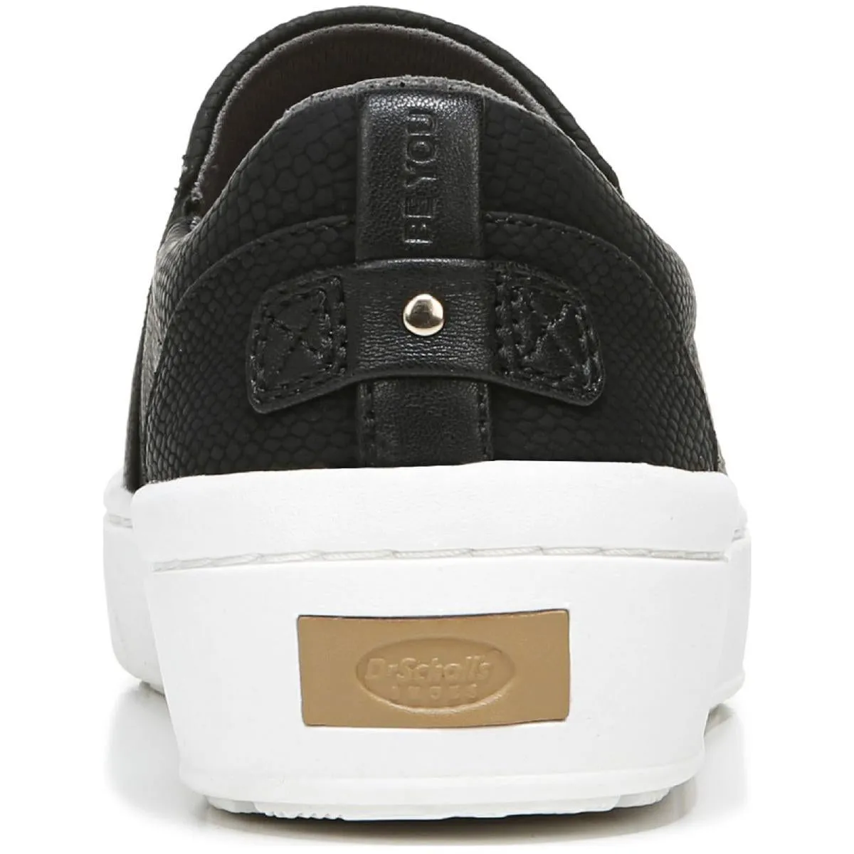 Dr. Scholl's Shoes Womens Do It Right Faux Suede Lifestyle Slip-On Sneakers