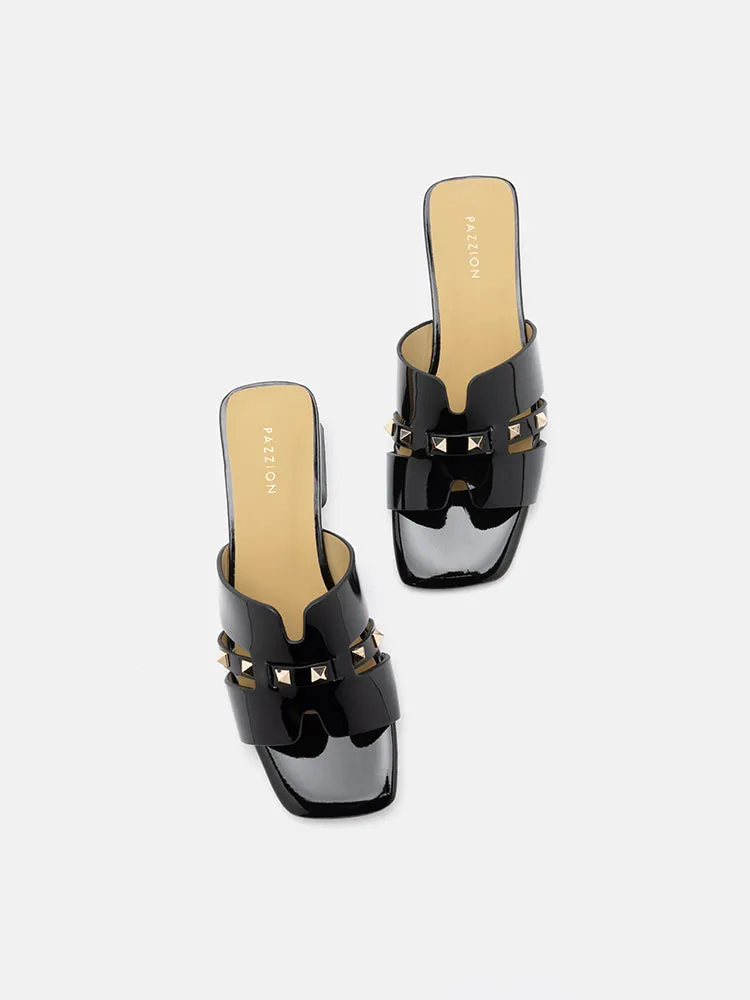 Illiana Patent Studded Heels