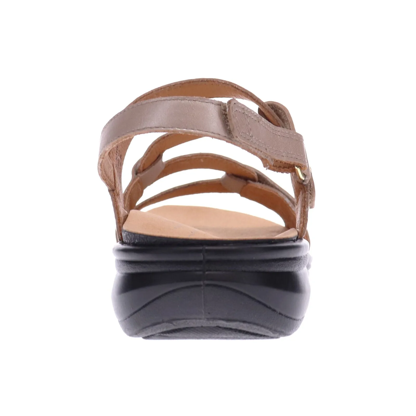 Miami Emerald Backstrap Sandal WIDE - Champagne LAST ONE SIZE 37