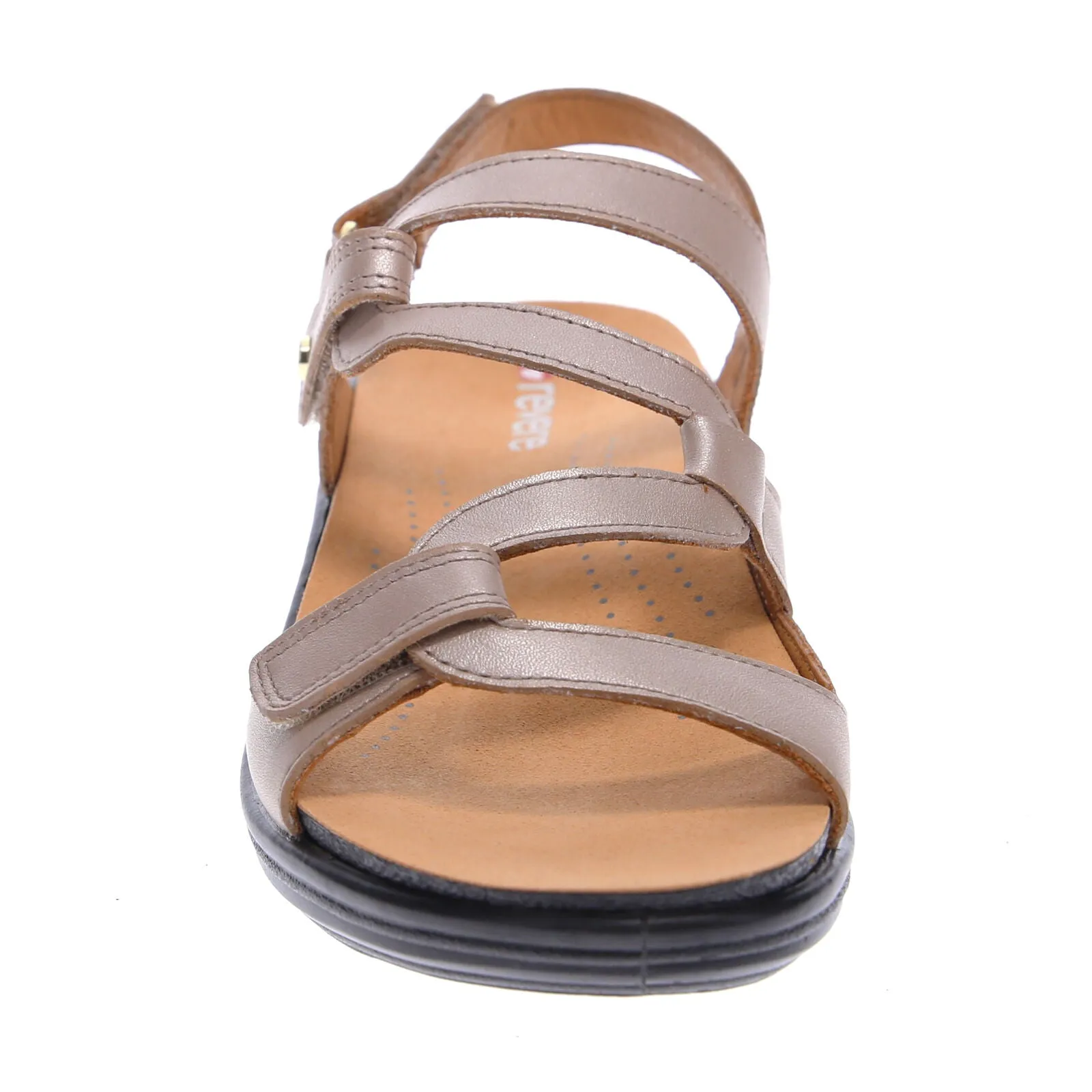 Miami Emerald Backstrap Sandal WIDE - Champagne LAST ONE SIZE 37