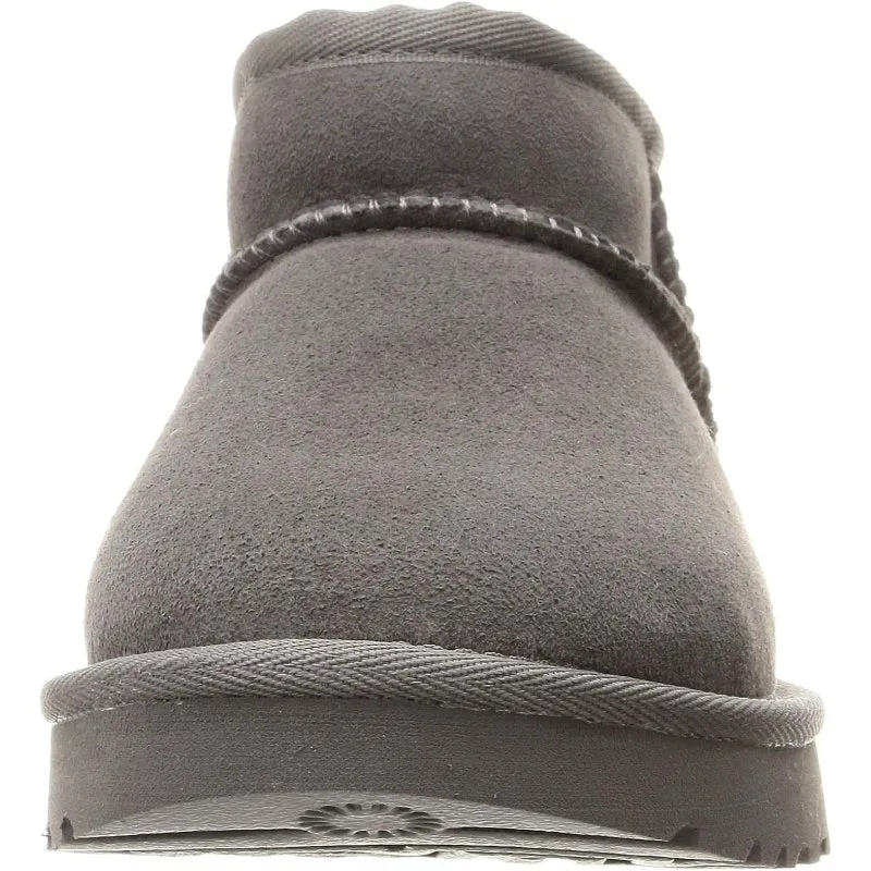 Plain And Classic Mini Boots