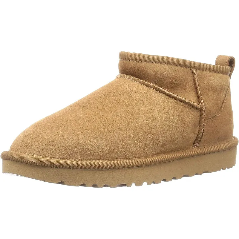 Plain And Classic Mini Boots