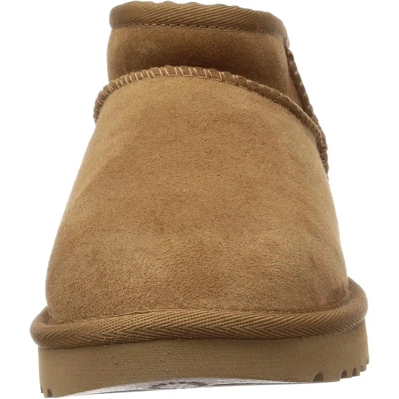 Plain And Classic Mini Boots