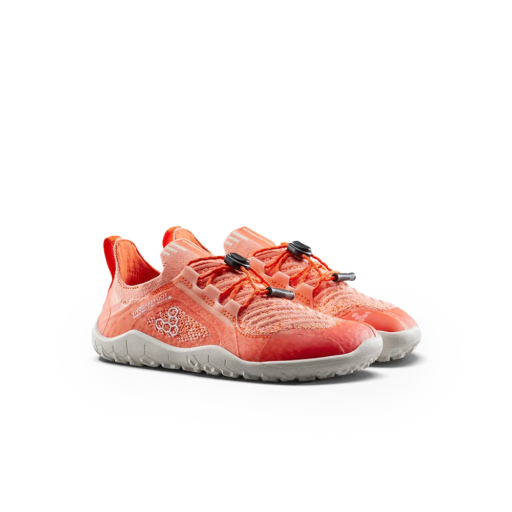 [PRE-ORDER] Vivobarefoot Primus Trail Knit FG Preschool Orange Zest (ETA. LATE MARCH)