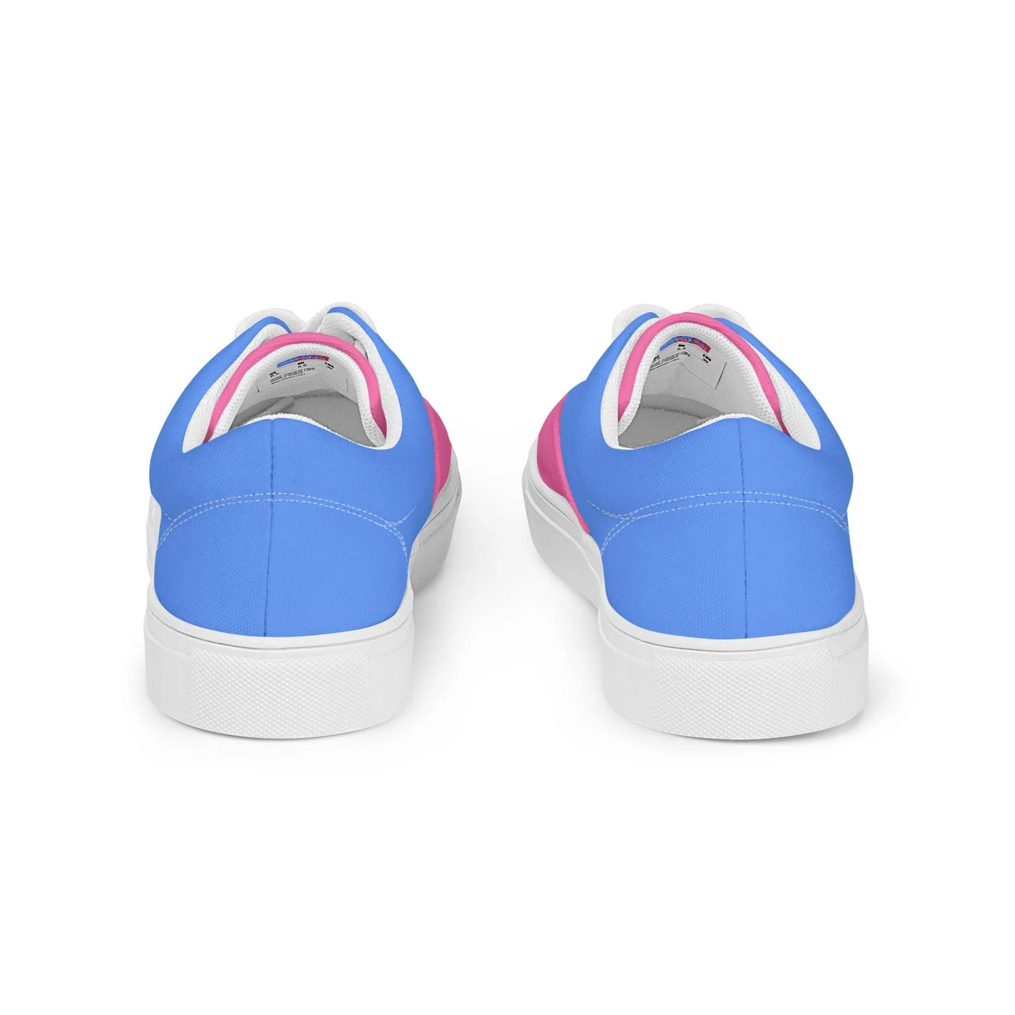 Sechia Color Block Lace Up Canvas Sneakers
