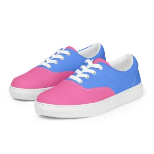 Sechia Color Block Lace Up Canvas Sneakers