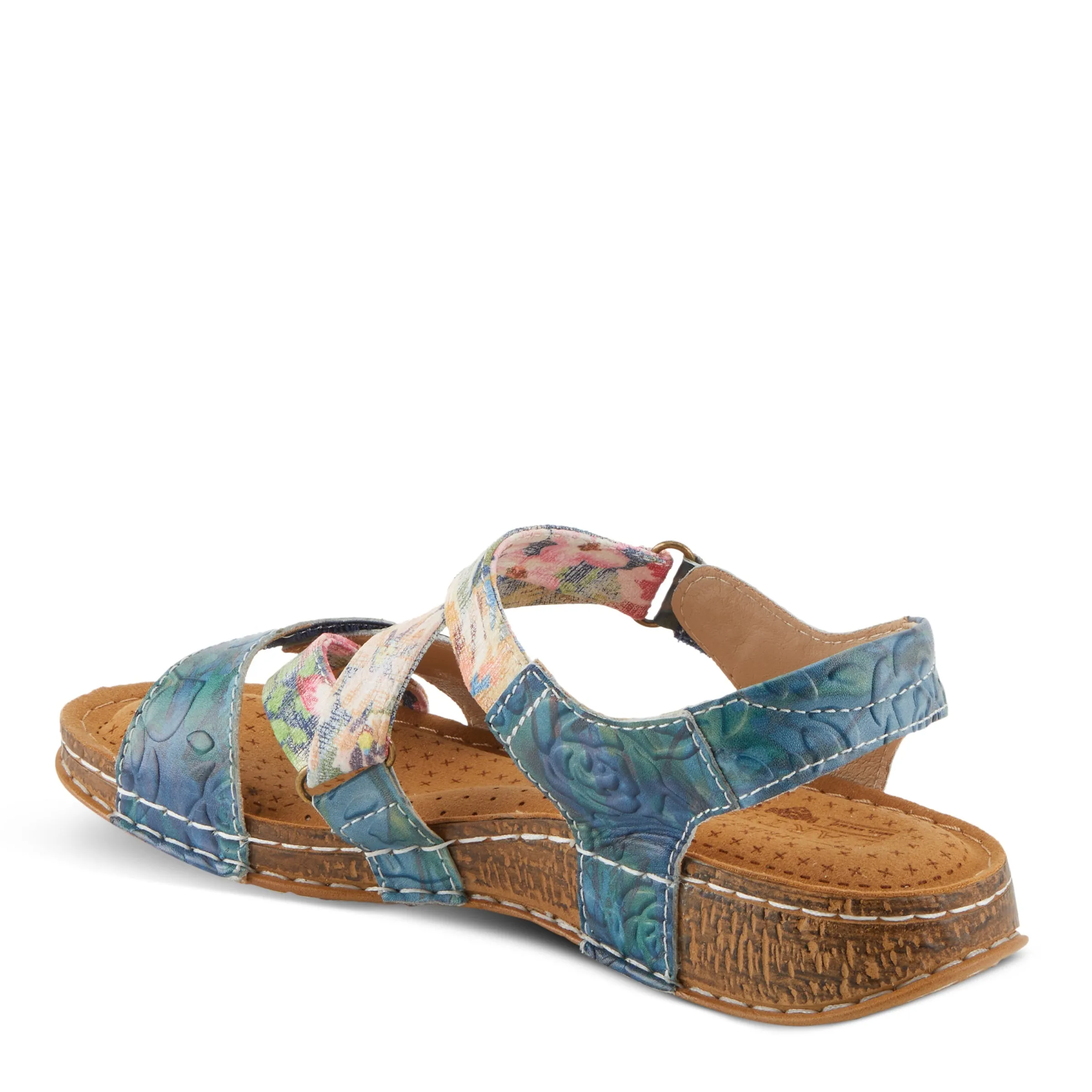 Spring Step Shoes L'Artiste Collette Sandals Women's Leather Multi Color