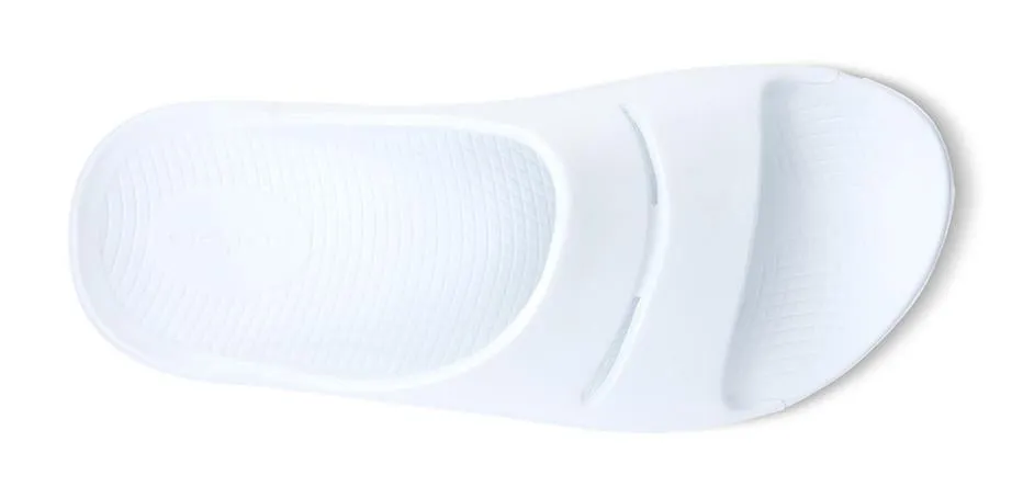 WOMEN'S OOAHH WHITE SLIDE