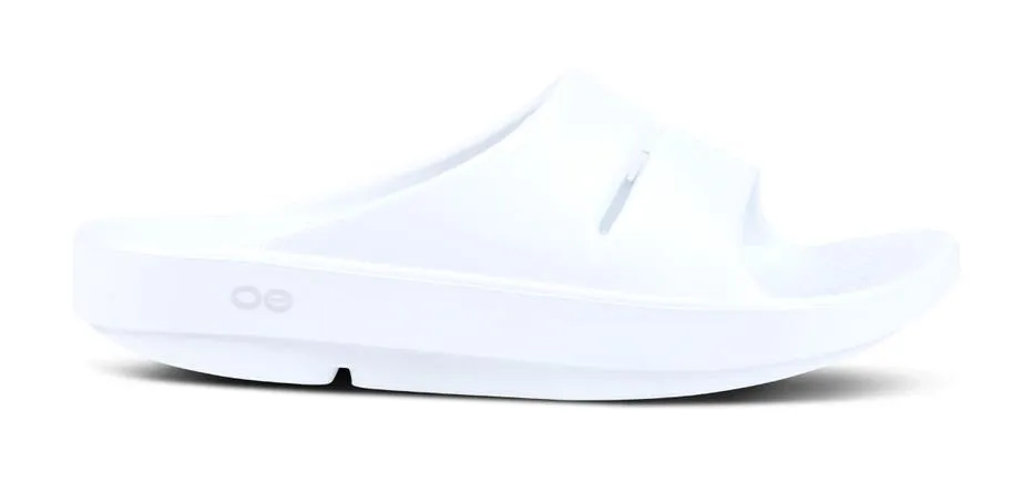 WOMEN'S OOAHH WHITE SLIDE
